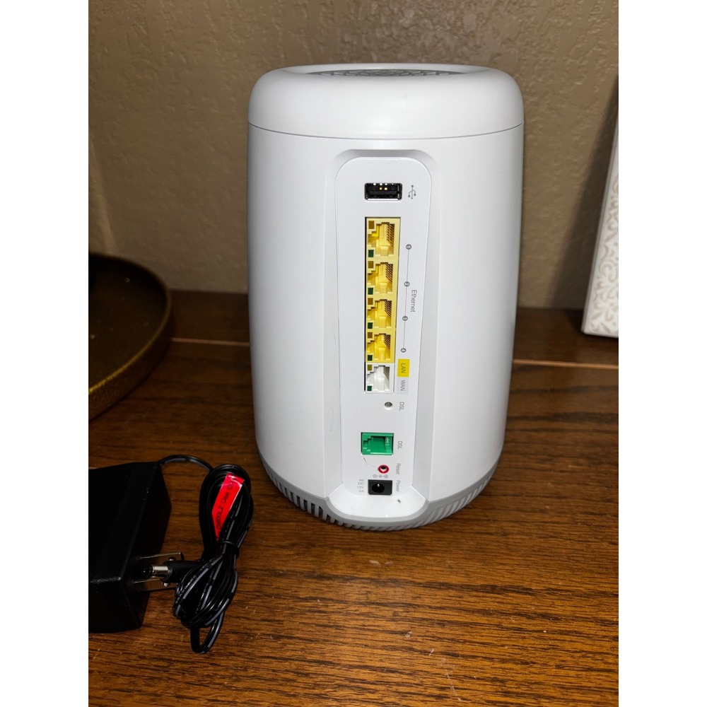 CenturyLink C4000LZ WiFi 6 DSL Modem Router High Speed Wireless Gateway White - Picture 4 of 5
